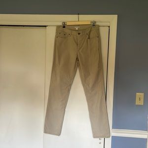 NWOT Garnet Hill straight leg corduroy pants